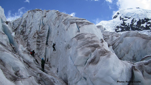 Ice Climbing in Ecuador