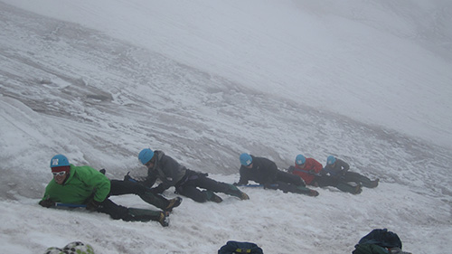 Glacier Climbing in Ecuador