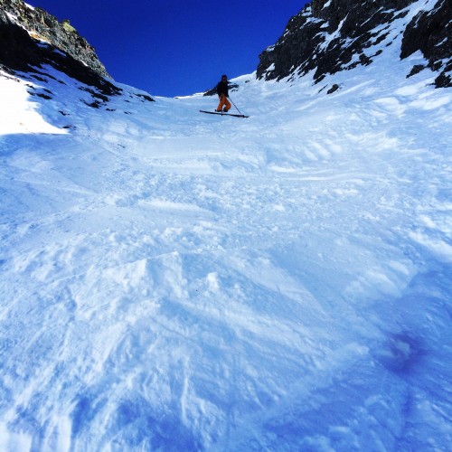 At-Risk Youth Instructor Outward Bound Instructor, Emily Durkin skiing