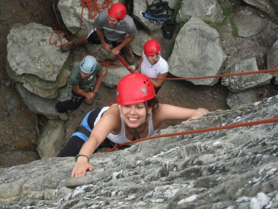 rock climbing camp