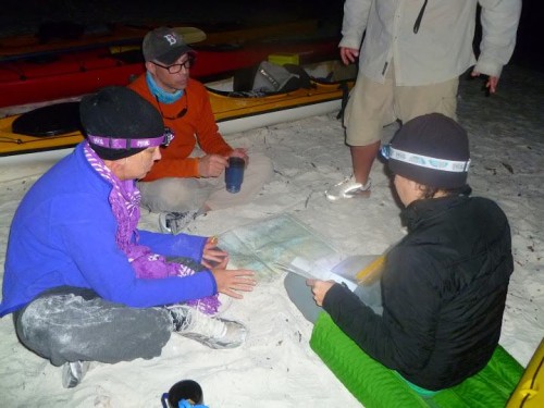 Navigation planning on an Outward Bound course
