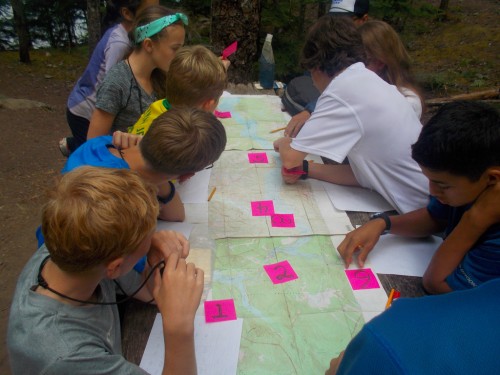 Students navigate on course with Outward Bound