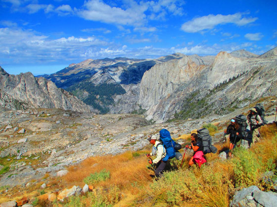 California backpacking program