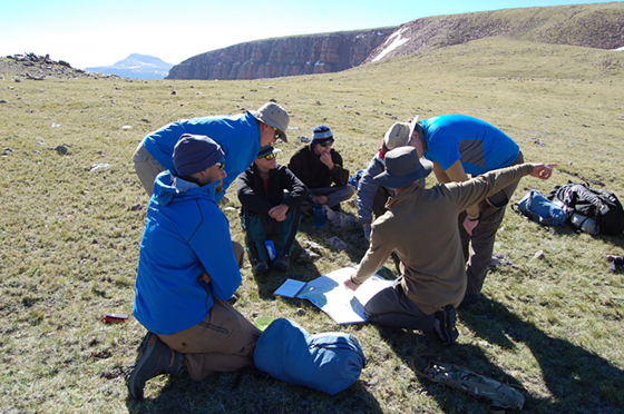 Backpacking in Colorado with Outward Bound