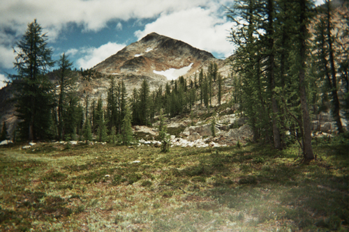 Backpacking in the North Cascades with Outward Bound.