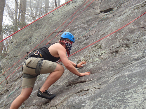 rock climb leadership programs