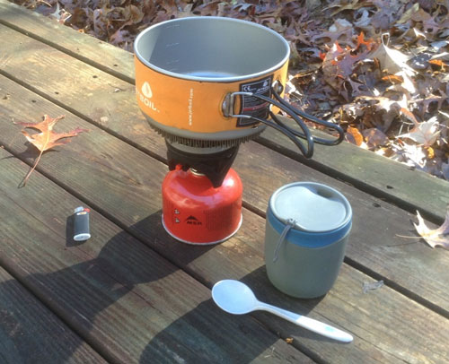 cooking on camping trips