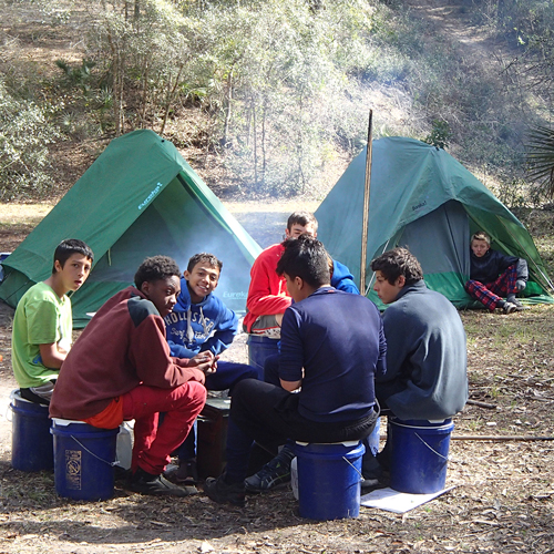 Outward Bound Campsite