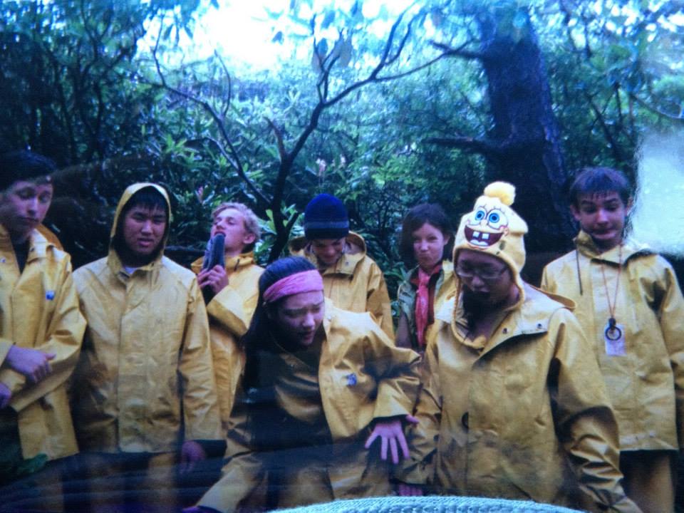 Outward Bound crew on expedition