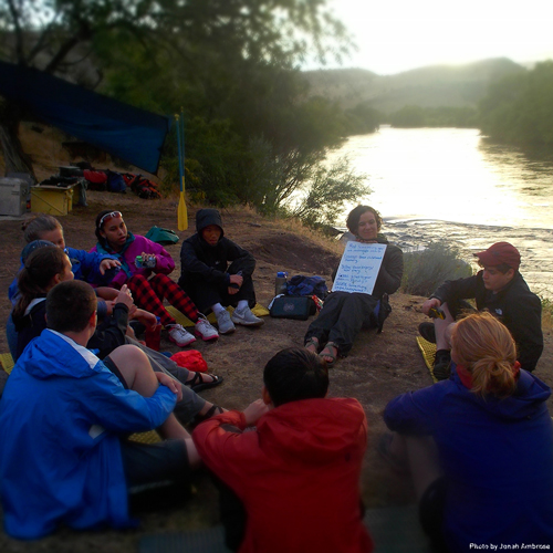 Outward Bound Teaching Moment