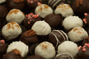 Chocolate Truffles at Outward Bound Benefit Dinner