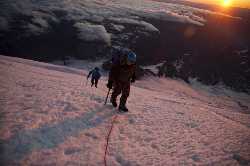 Summiting Rainier