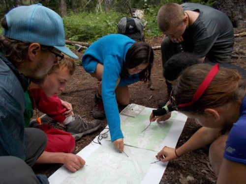 map navigation wilderness skills