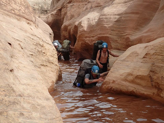 Outward Bound canyoneering semester