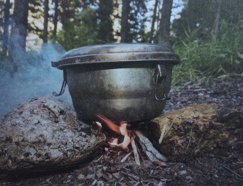 cooking outdoors