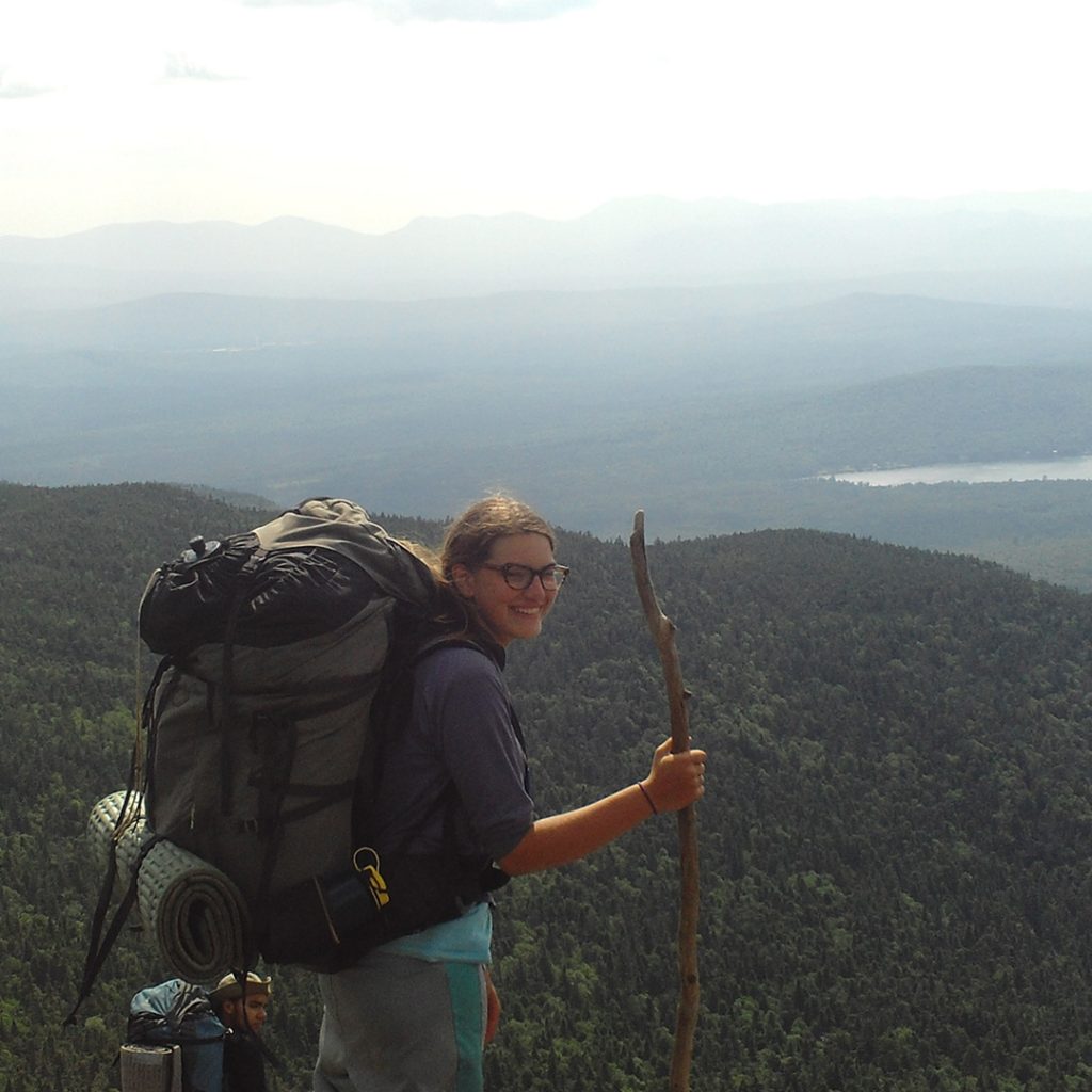 Photo taken on a Maine Appalachian Backpacking & Canoeing expedition.