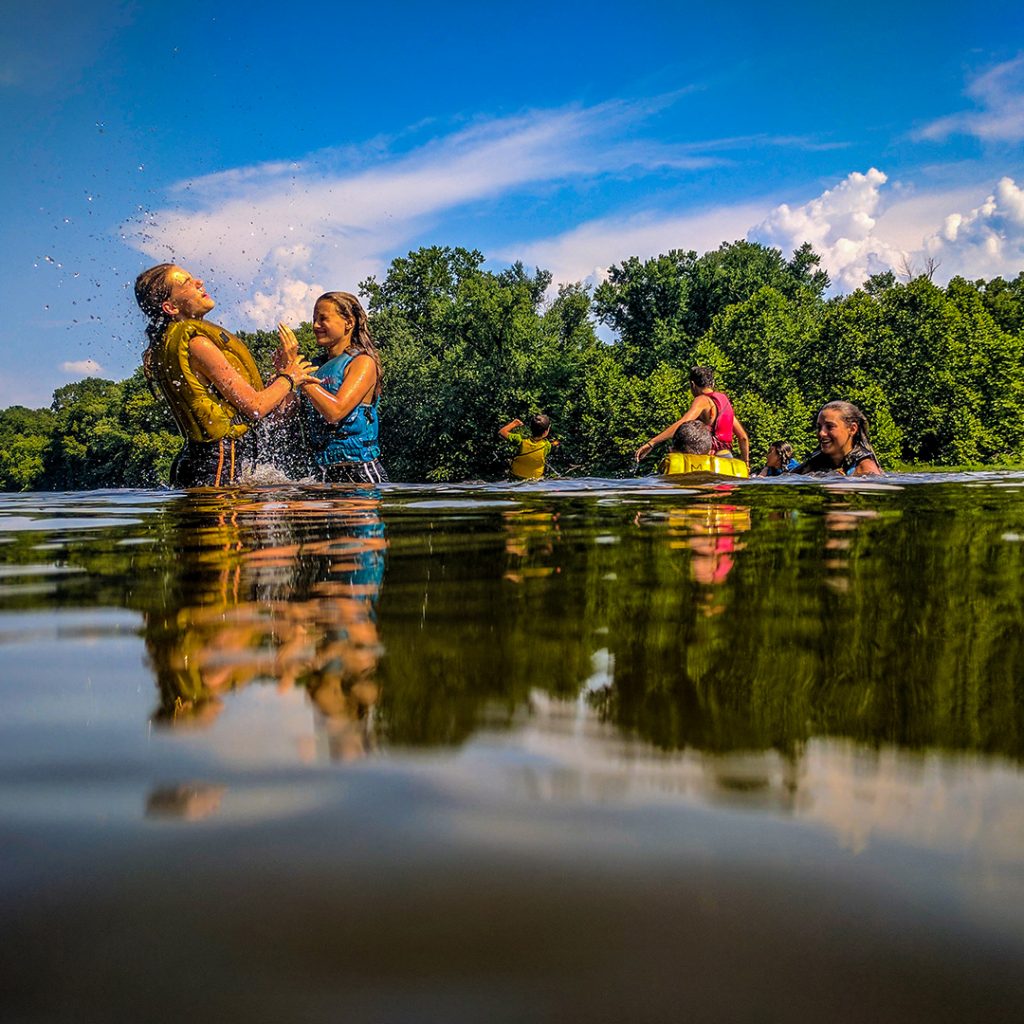 Photo taken on a West Virginia Dolly Sods Backpacking & Canoeing course by Gavin Reen.