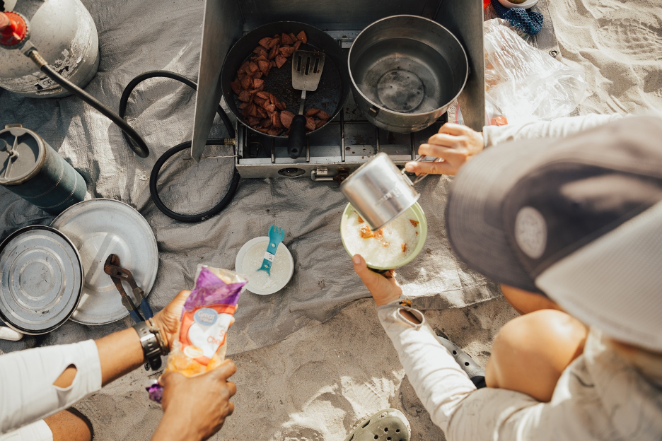 Food on an Outward Bound course