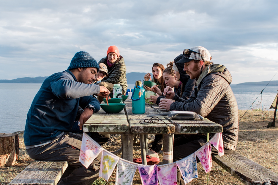 Food on an Outward Bound course