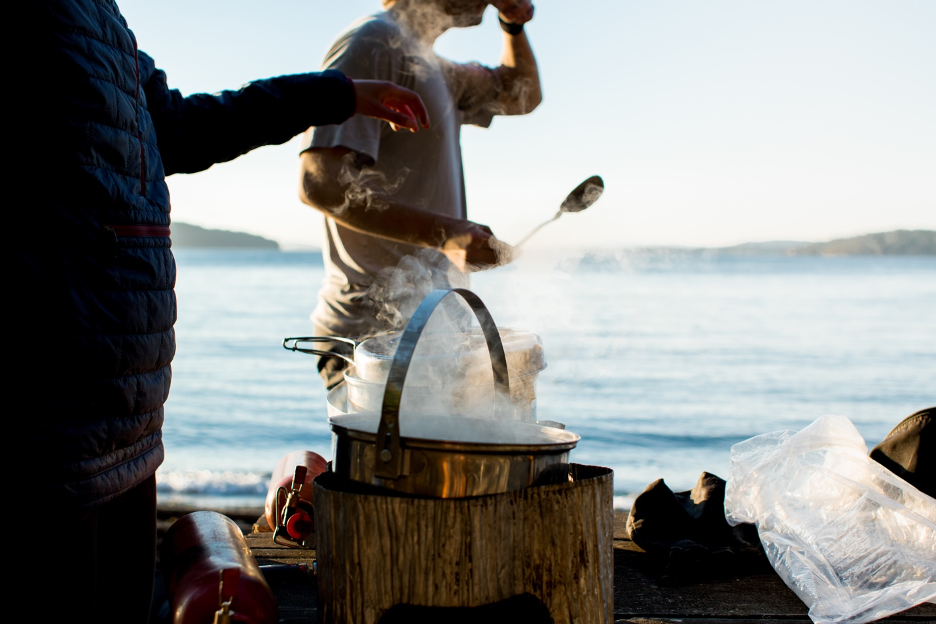 Food on an Outward Bound course