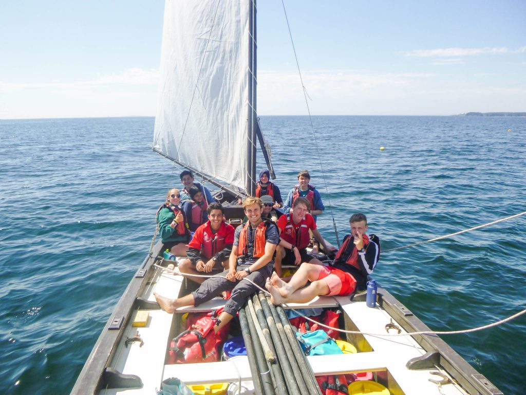 sailing outdoor expedition