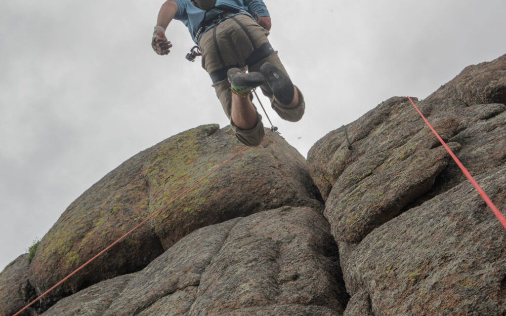 rock climbing