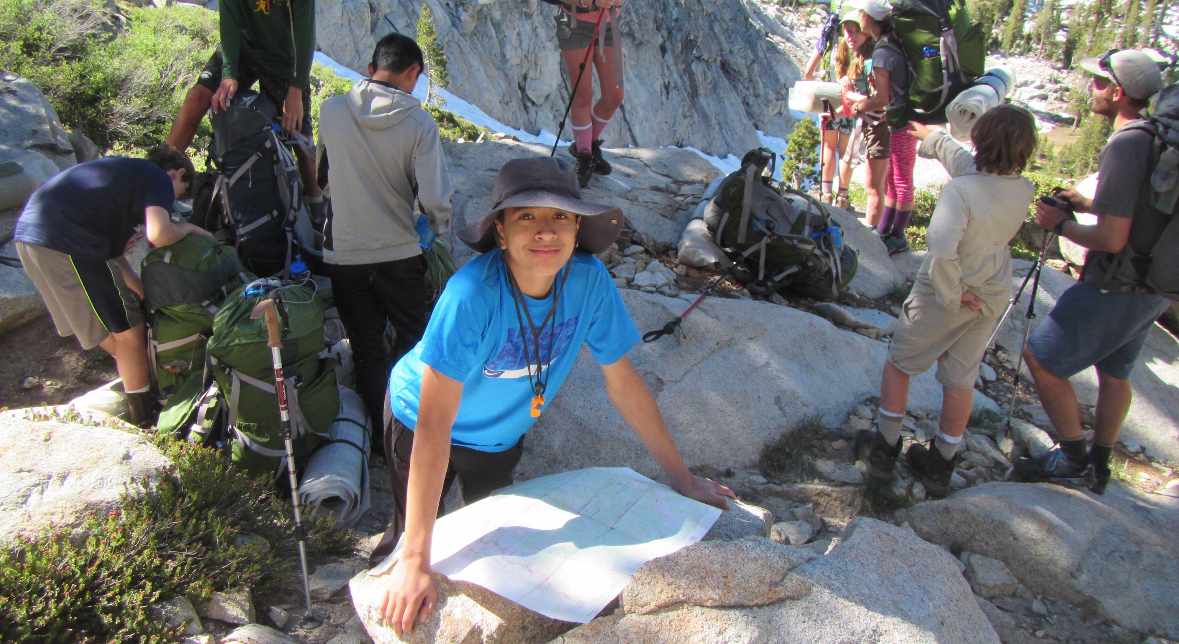 backpacking navigation