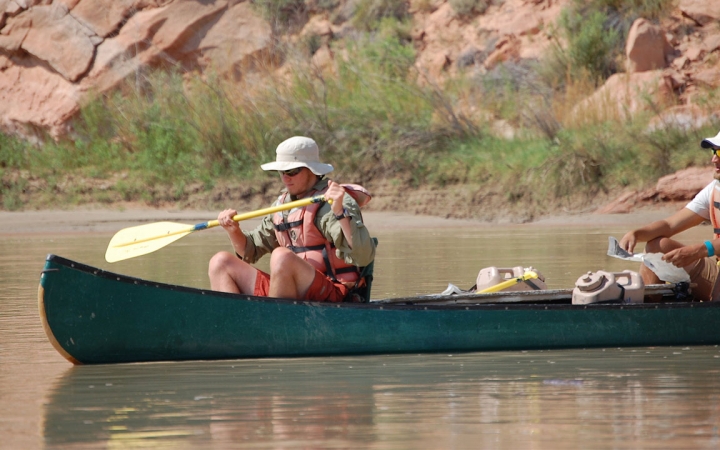 canoeing adventure trip in the southwest