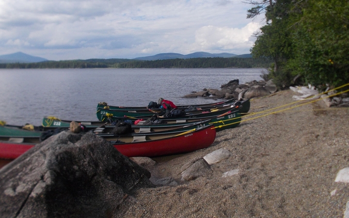 maine canoeing