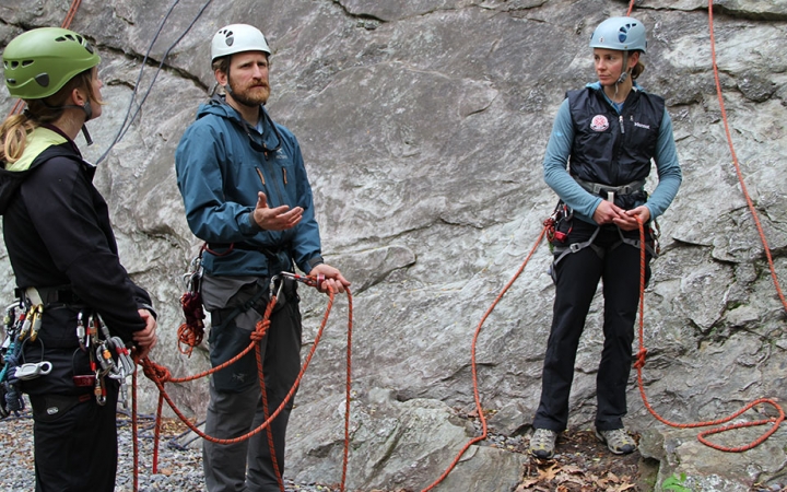 learn to rock climb