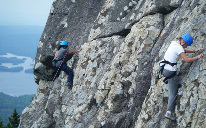 Rock climbing courses