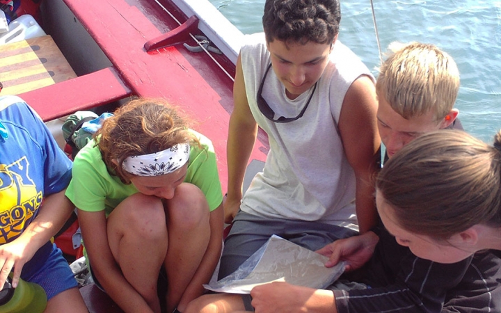 teen sailing trip