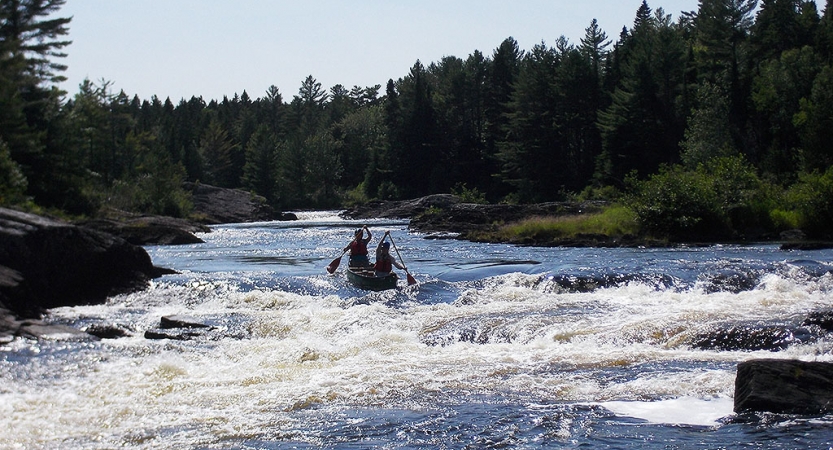 Maine canoeing