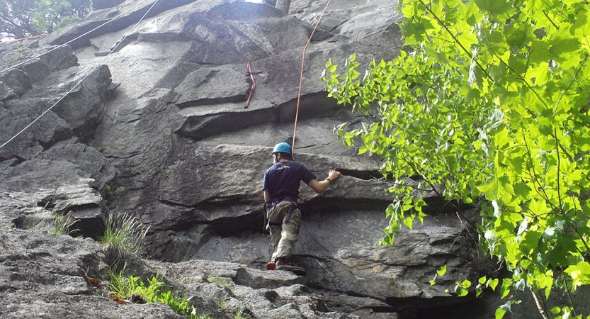rock climbing for teens