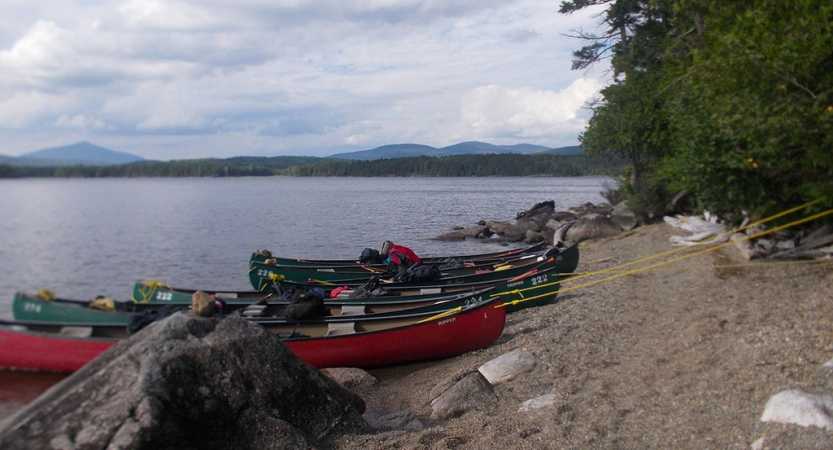 canoeing in Maine