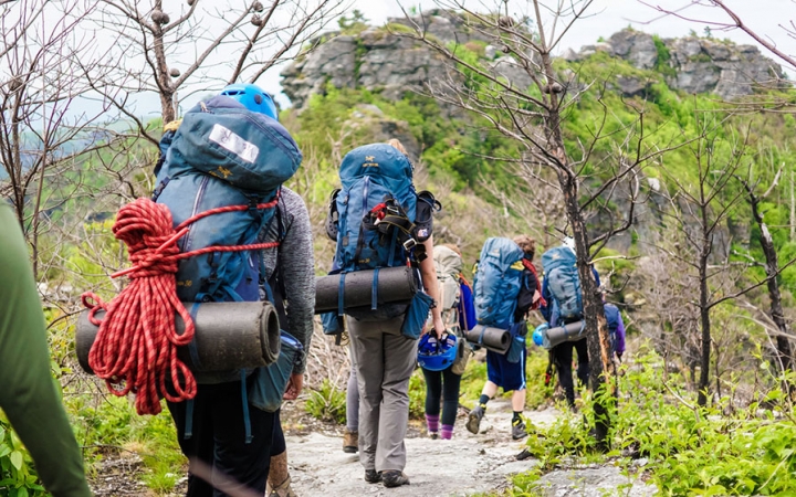 backpacking trip for adults in north carolina