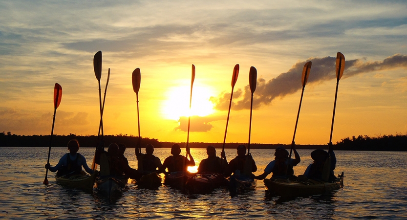 adults only kayaking trip