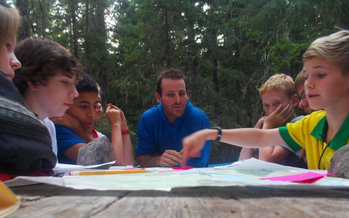 boys wilderness trip