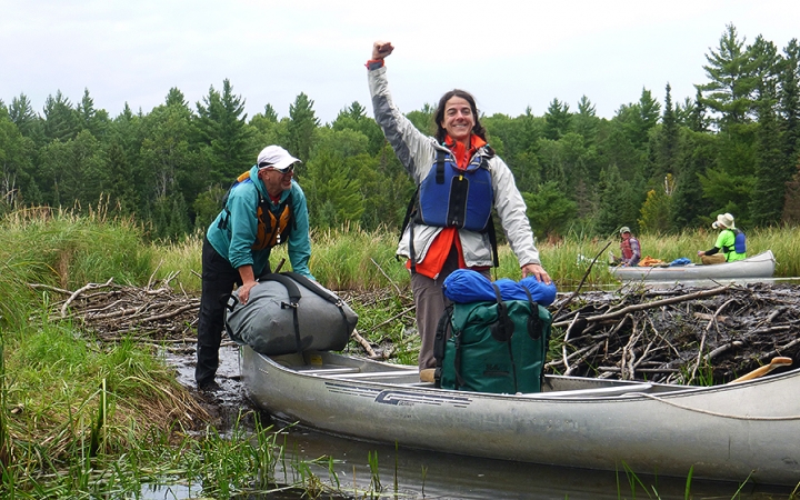adult canoeing course